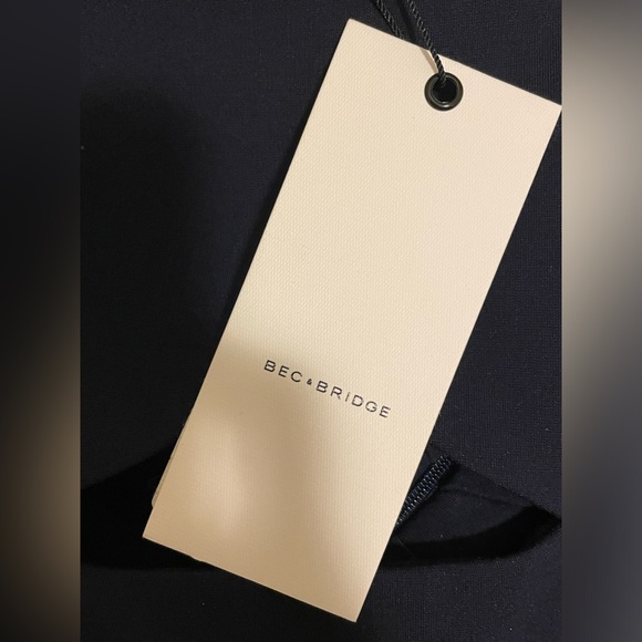 BEC & BRIDGE dress new with tags size 4 cut-out dress navy XS/S - Picture 8 of 11